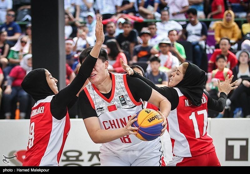 مسابقات آزاد بسکتبال سه نفره، بانوان ایران به سکوی سوم نرسید