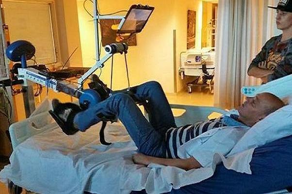 ورزش دوچرخه در رختخواب برای بیماران ICU مفید است ورزش دوچرخه در رختخواب برای بیماران ICU مفید است