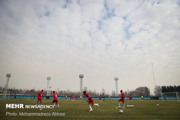 ریکاوری بازیکنان اصلی تیم فوتبال امید بعد از بازی با ازبکستان