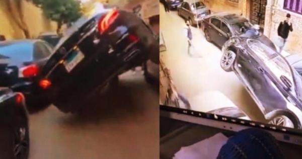 تصادف رانندگی توسط یک دختر باعث تمسخر شد تصادف رانندگی از طریق یک دختر باعث تمسخر شد